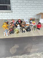Group view of entire lot on table