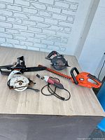 All five tools on table