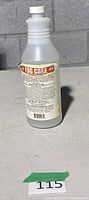 Front view of sealed ADJ Fog Care bottle showing label and cap