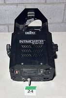 Front and top view showing Chauvet logo, venting and control panel
