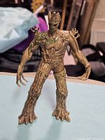 Front view of articulated Groot figure standing