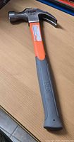 Hammer full length showing handle color and head