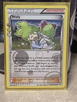 Front of Wally card in sleeve