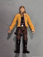 Front view of Luke Skywalker Yavin 4 figure