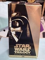 Front of outer box showing Darth Vader artwork and title