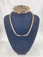 Necklace on bust front view