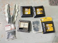 Overview of all hardware items in lot