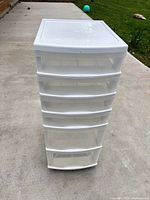 Front full view of 6-drawer organizer