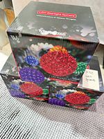 Stack of three sealed LED Starlight Sphere boxes