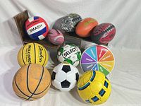All 11 balls group view