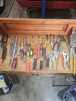 Full lot laid out on wooden tray