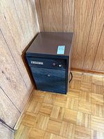Full view of Air Dryer model 26 dehumidifier in corner