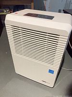 Front view showing grille and Energy Star sticker