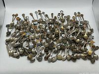 Full overhead view of entire spoon lot