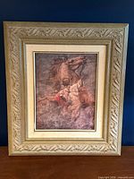 Front view of framed print
