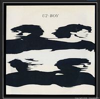 Front cover of U2 Boy LP in sleeve