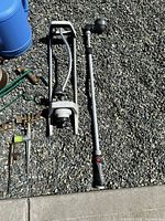 oscillating sprinkler and telescopic wand close-up