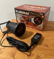 Projector, power adapter and box