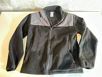 Front view of Disney Parks fleece jacket