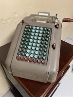 Front view showing keyboard and brand area