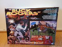 Full front view of Buck Rogers Galactic Play Set box