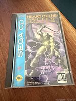 Front of Sega CD jewel case showing cover art and title