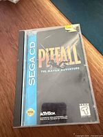 Front of Sega CD jewel case showing title and rating