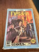 Front of Rise of the Dragon Sega CD box