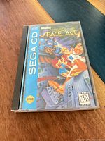 Front cover of Space Ace Sega CD case
