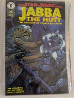 Front cover of the Star Wars Jabba the Hutt comic in plastic sleeve