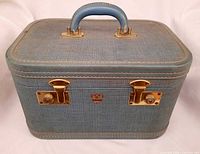 Front view showing McBrine badge, handle, latches