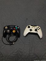 Front view of both controllers