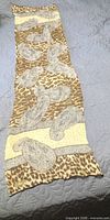Full view of entire scarf showing length and overall pattern