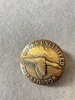 Front view showing design and text