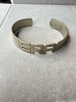 Front view showing ERA cutout and overall cuff shape