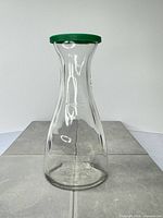 Full view of carafe with lid