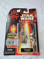 Front of sealed card showing full packaging and figures