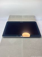 Front view of Samsung tablet screen off