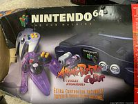 Retail Nintendo 64 box front showing product imagery and branding