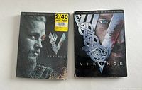 Front covers of both DVD box sets