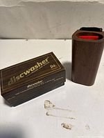 Brush and box front view