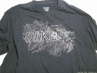 Full view of front showing Oakley contour graphic