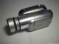 Right side view showing Panasonic branding, 3CCD and 3.1 megapixel markings