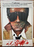 Full view of Polish Corleone poster showing entire artwork and credits