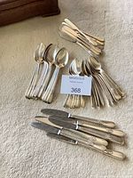 All flatware pieces grouped together