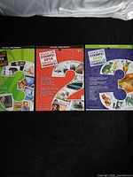 Front view of three Canada Post Stuck on Stamps kits