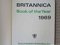 Title page showing "Britannica Book of the Year 1969"