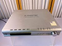 Top and front view of Sony HCD-C770 receiver showing overall design and wear