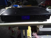 Front view of HD Radio tuner showing overall unit