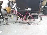 Full left side view of the bicycle showing overall condition